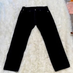 Men’s Levi black 505 jeans